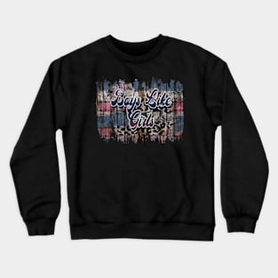 Retro Boys Pattern 80s 90s Birthday Style 70s 80s Crewneck Sweatshirt